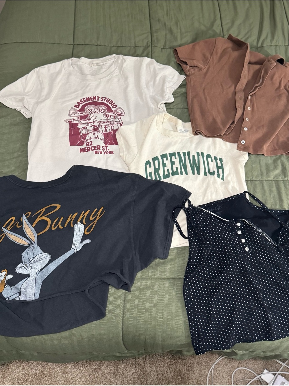 Bunch of Brandy Melville Tops